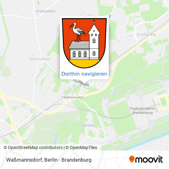 Waßmannsdorf Karte