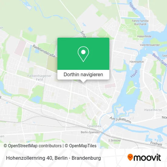 Hohenzollernring 40 Karte