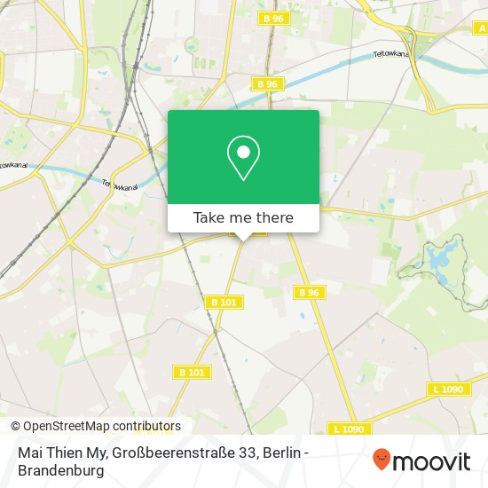 Mai Thien My, Großbeerenstraße 33 Karte