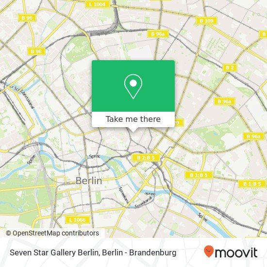 Seven Star Gallery Berlin Karte
