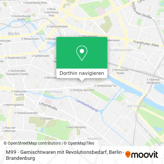 M99 - Gemischtwaren mit Revolutionsbedarf Karte