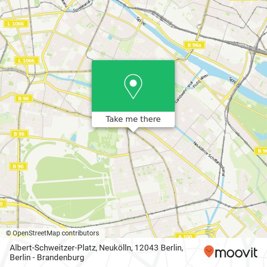 Albert-Schweitzer-Platz, Neukölln, 12043 Berlin Karte