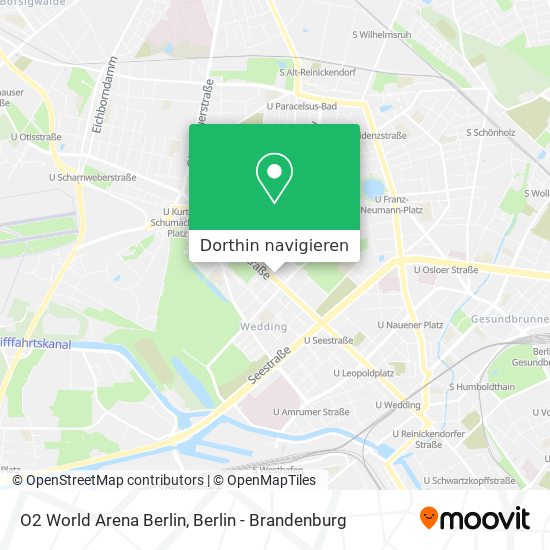 O2 World Arena Berlin Karte