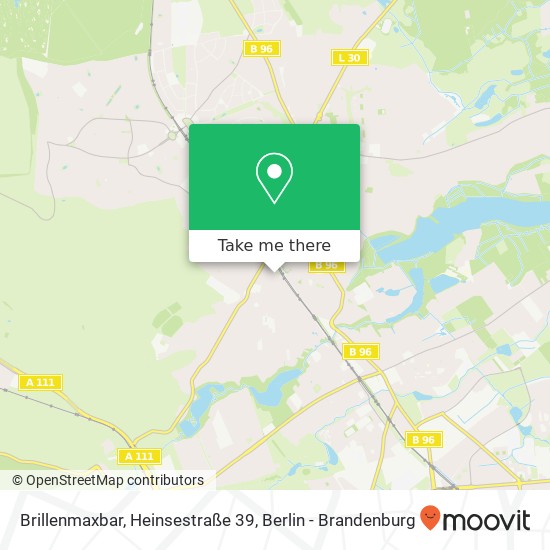 Brillenmaxbar, Heinsestraße 39 Karte