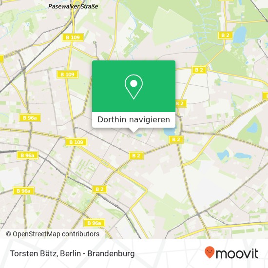 Torsten Bätz, Schönstraße Karte