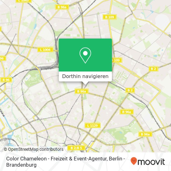 Color Chameleon - Freizeit & Event-Agentur Karte