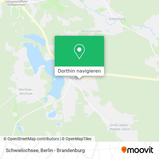 Schwielochsee Karte