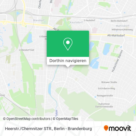 Heerstr./Chemnitzer STR. Karte