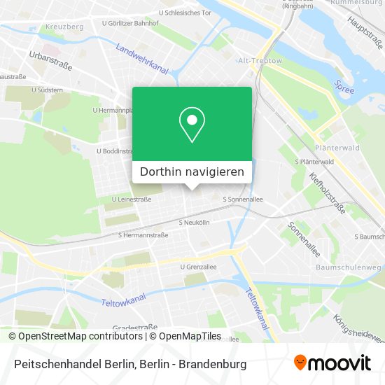 Peitschenhandel Berlin Karte