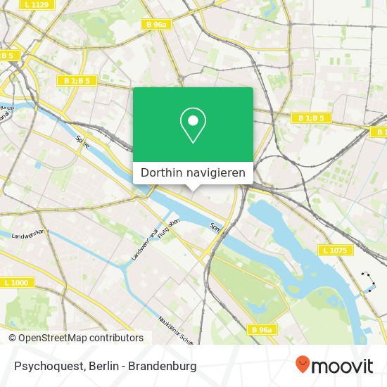 Psychoquest, Modersohnstraße Karte