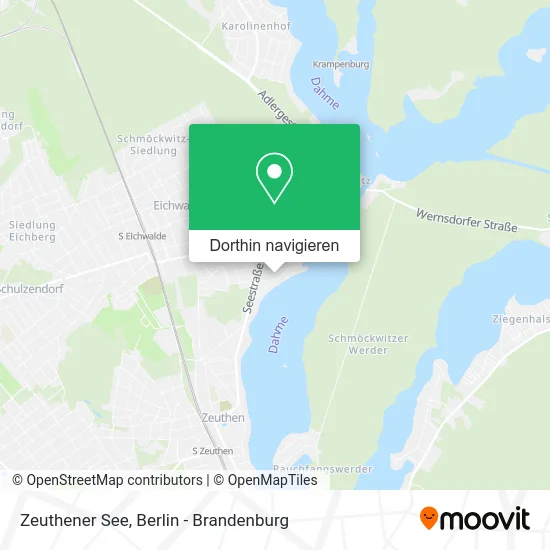 Zeuthener See Karte