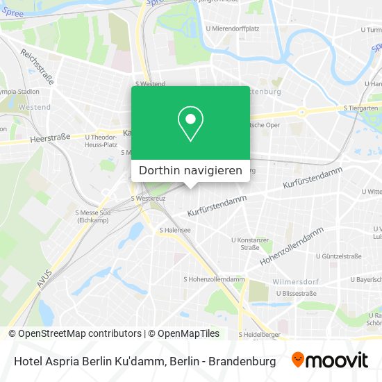 Hotel Aspria Berlin Ku'damm Karte