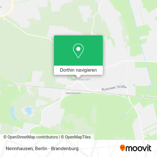 Nennhausen Karte