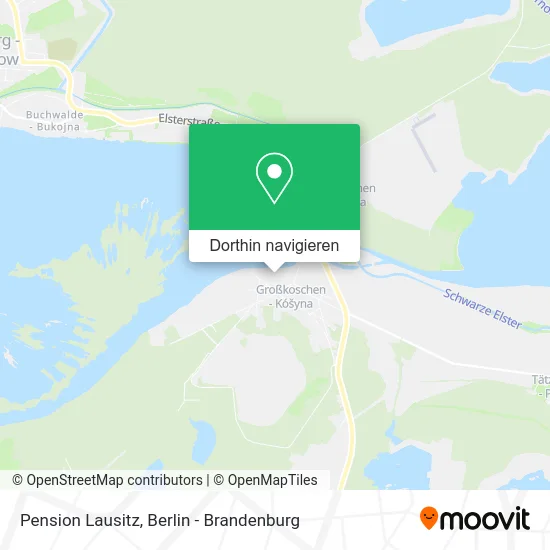 Pension Lausitz Karte