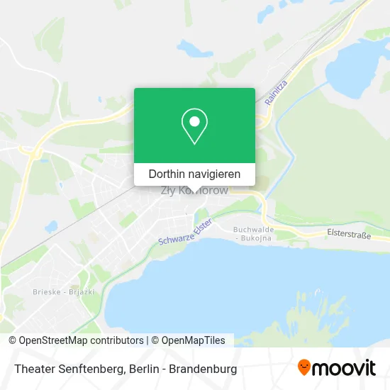 Theater Senftenberg Karte