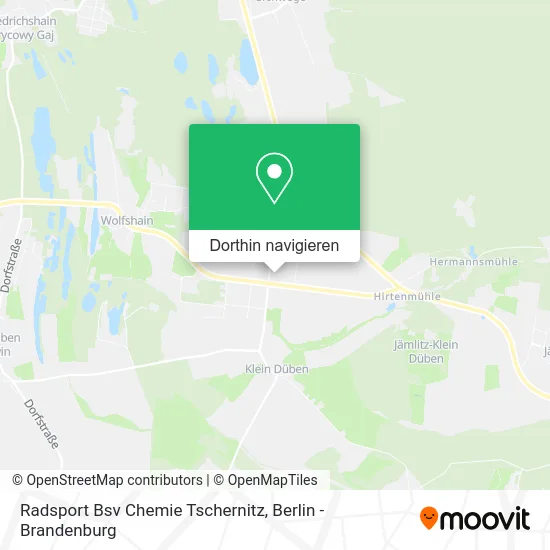 Radsport Bsv Chemie Tschernitz Karte