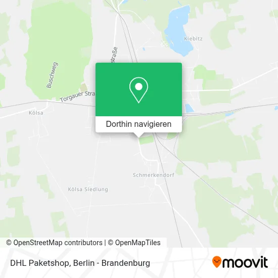 DHL Paketshop Karte