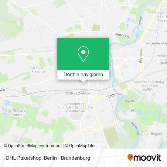 DHL Paketshop Karte
