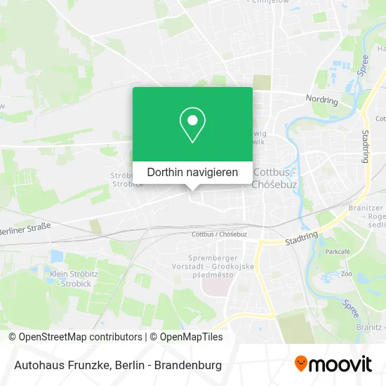 Autohaus Frunzke Karte