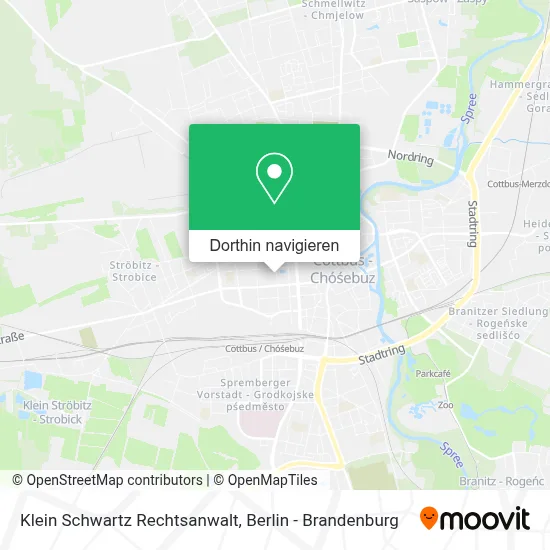 Klein Schwartz Rechtsanwalt Karte