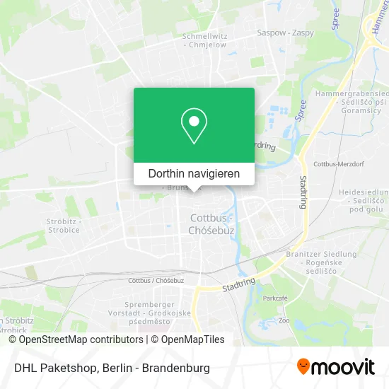 DHL Paketshop Karte