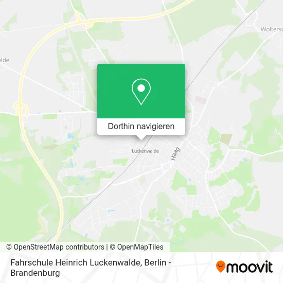 Fahrschule Heinrich Luckenwalde Karte