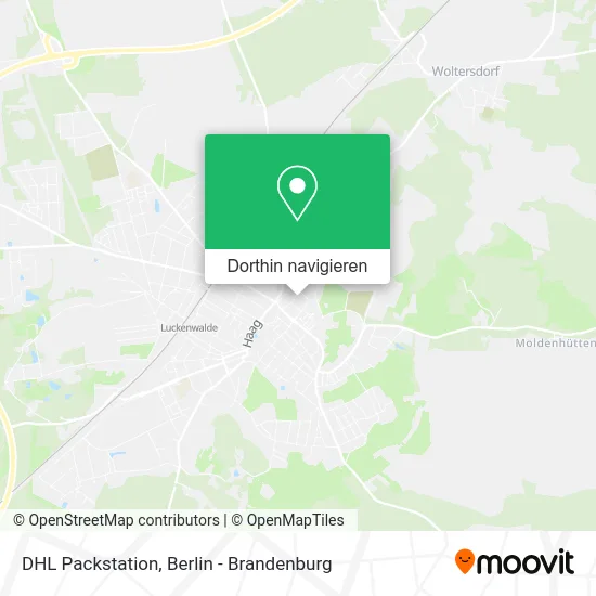 DHL Packstation Karte