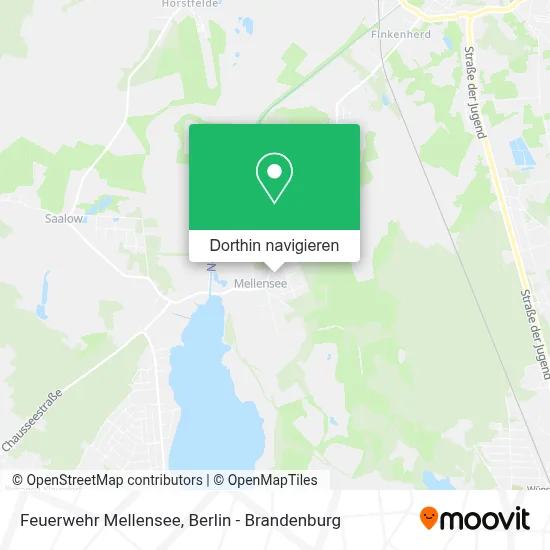 Feuerwehr Mellensee Karte