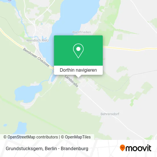 Grundstucksgem Karte