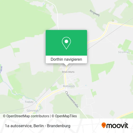 1a autoservice Karte