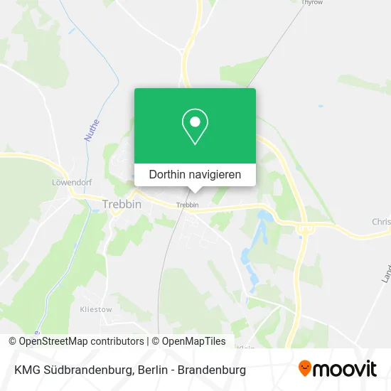 KMG Südbrandenburg Karte