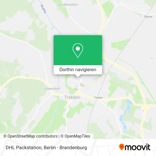 DHL Packstation Karte