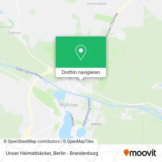 Unser Heimatbäcker Karte