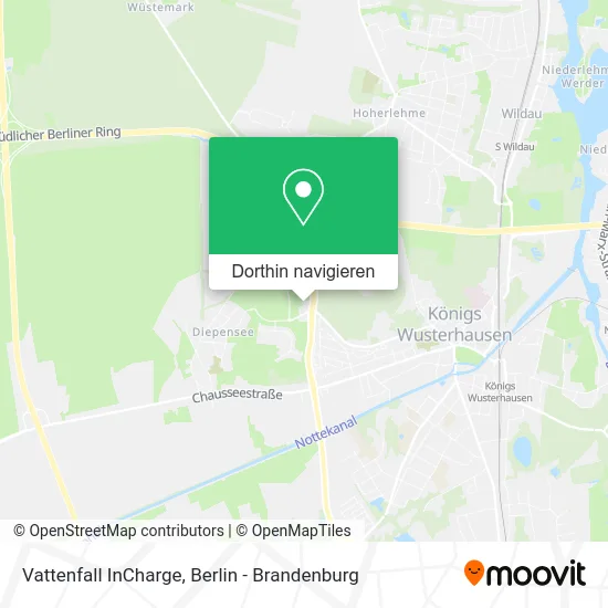 Vattenfall InCharge Karte