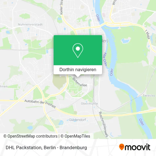 DHL Packstation Karte