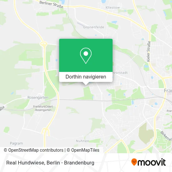 Real Hundwiese Karte