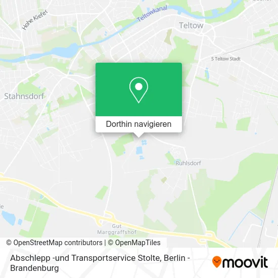 Abschlepp -und Transportservice Stolte Karte