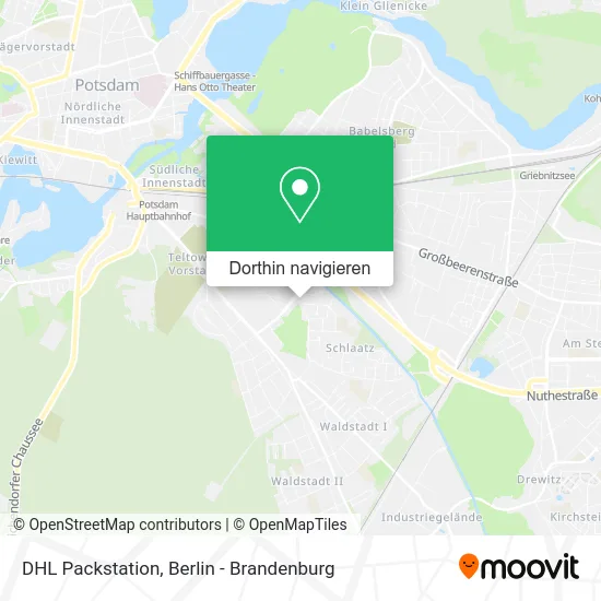 DHL Packstation Karte