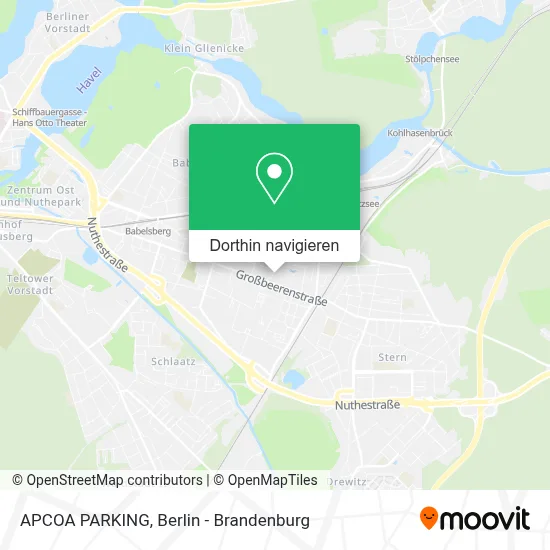 APCOA PARKING Karte