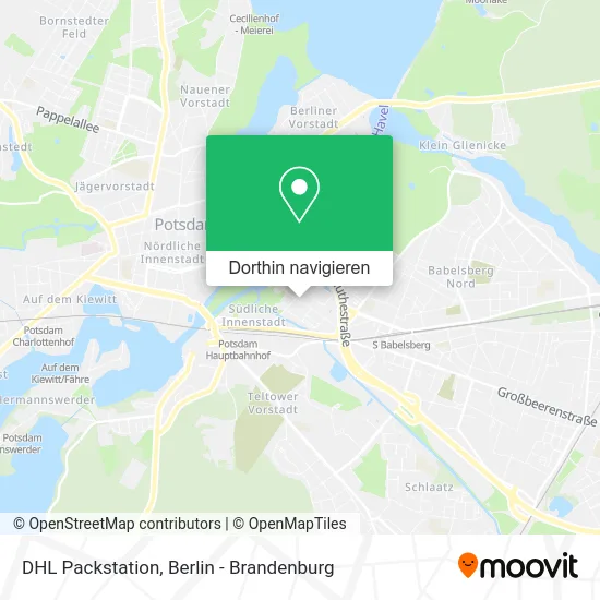 DHL Packstation Karte