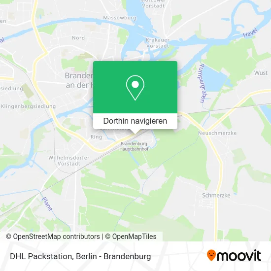 DHL Packstation Karte