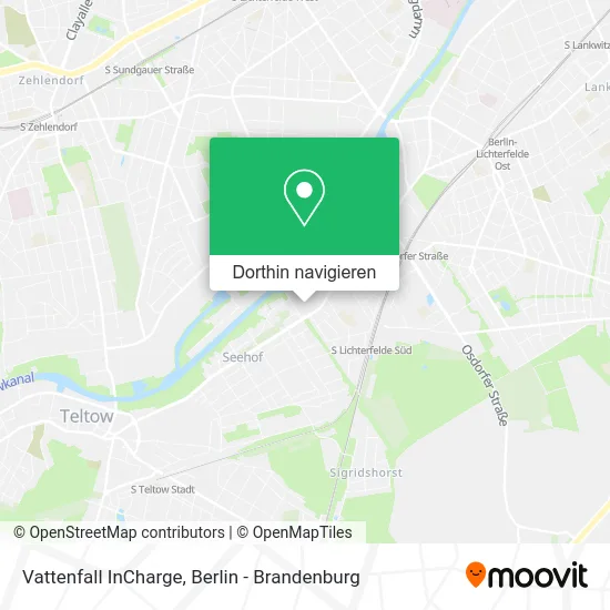 Vattenfall InCharge Karte