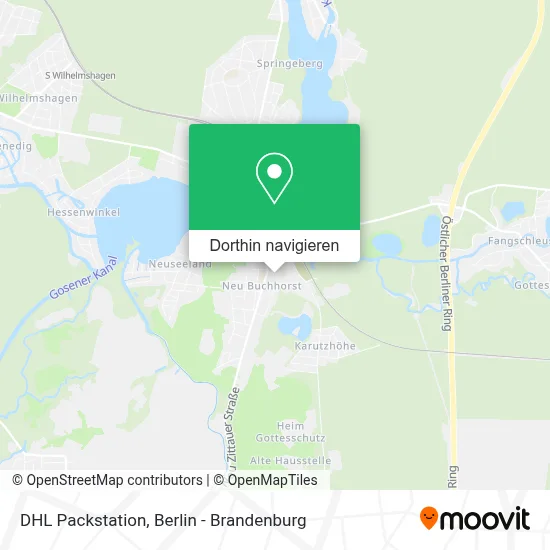 DHL Packstation Karte