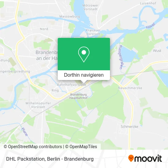 DHL Packstation Karte