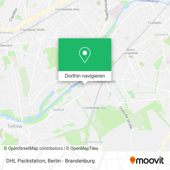 DHL Packstation Karte