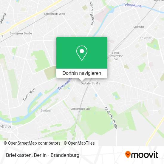 Briefkasten Karte