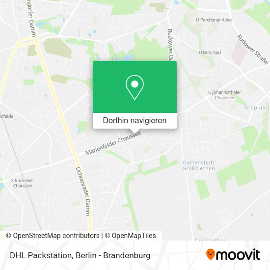 DHL Packstation Karte