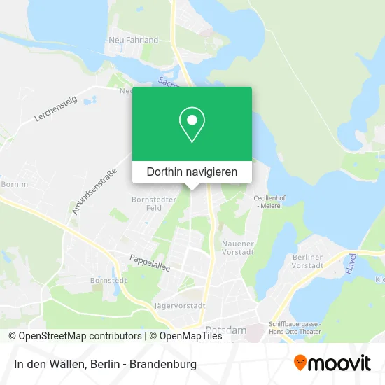 In den Wällen Karte