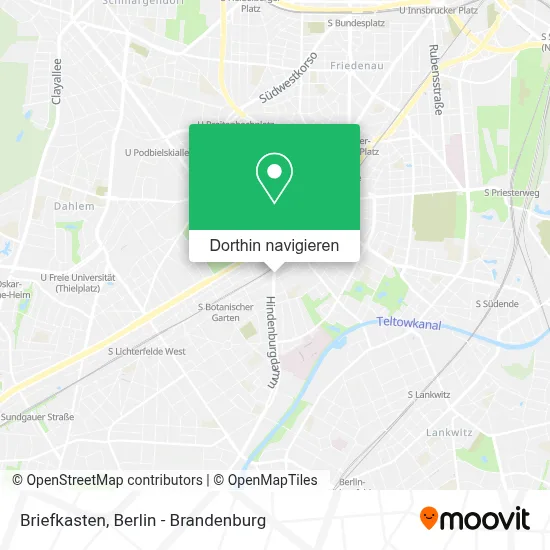 Briefkasten Karte