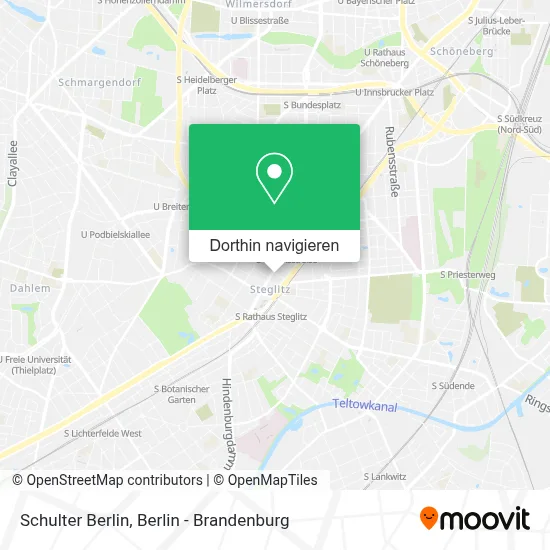 Schulter Berlin Karte